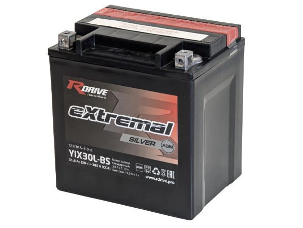 RDrive eXtremal Silver YIX30L-BS 31,6Ah